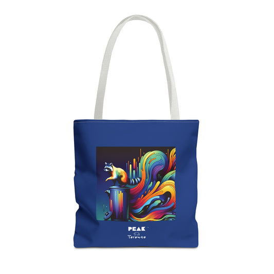 Peak Toronto - Trash Panda Tote - Blue