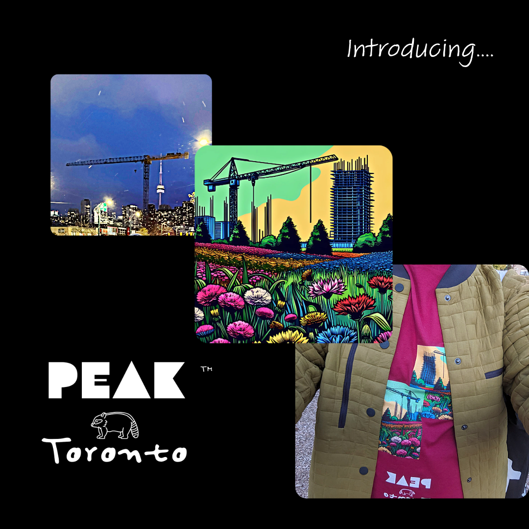 Peak Toronto - Cranes in the sky